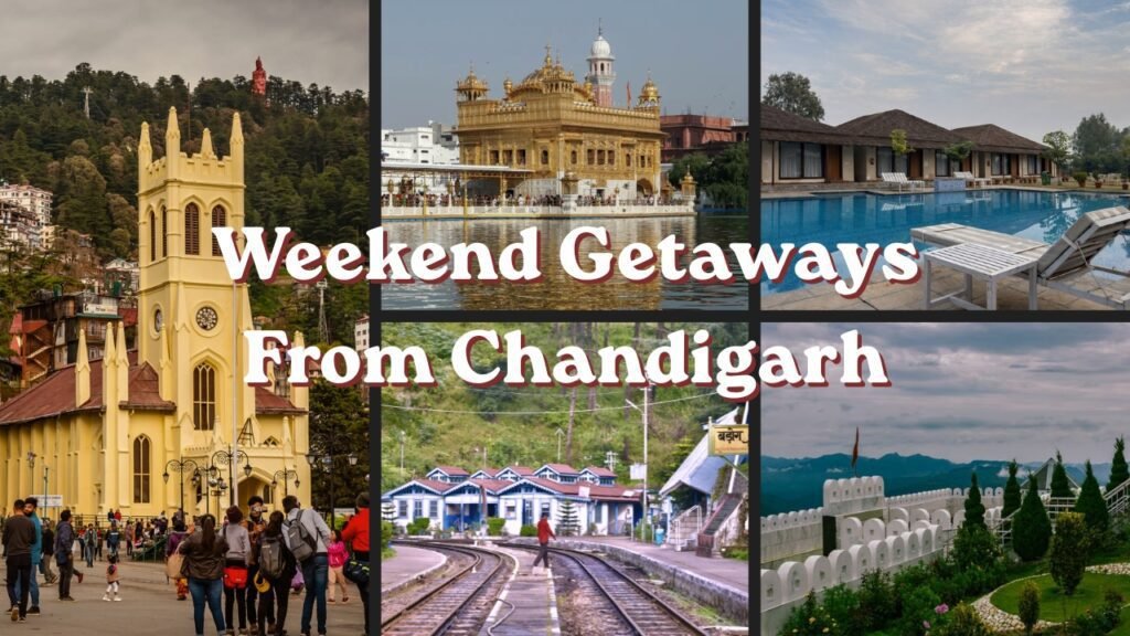 Weekend Getaways from Chandigarh for Every Traveler