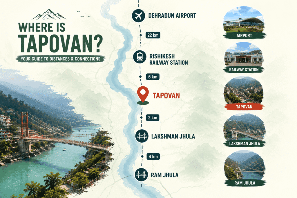 Tapovan distance