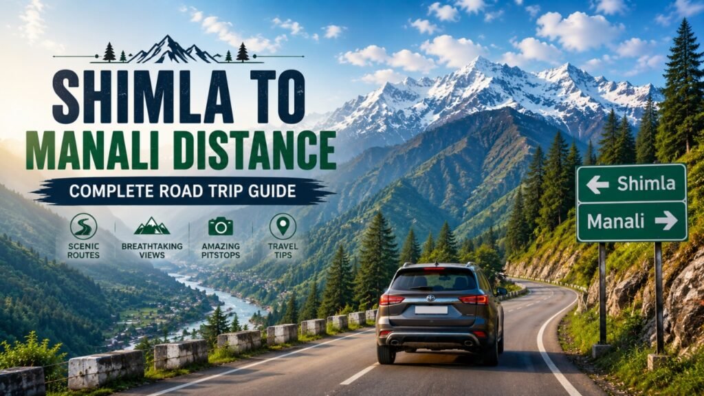 Shimla to Manali Distance & Route Guide: Tips, Road Conditions & Costs