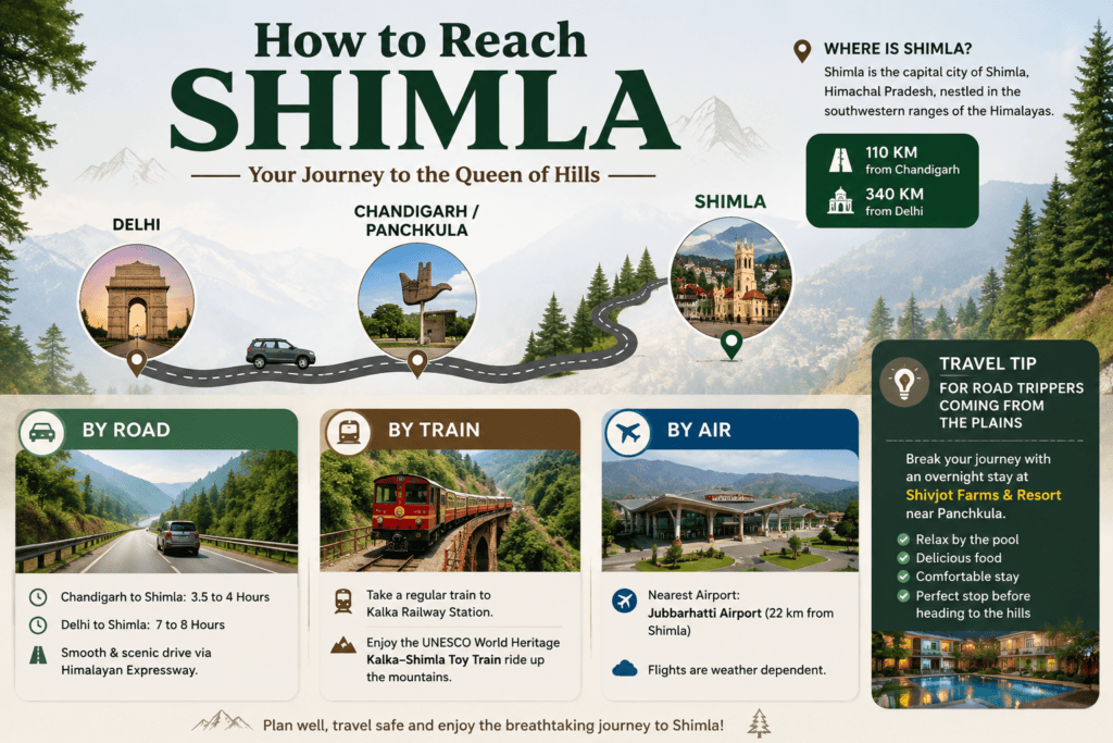 Shimla Location Overview