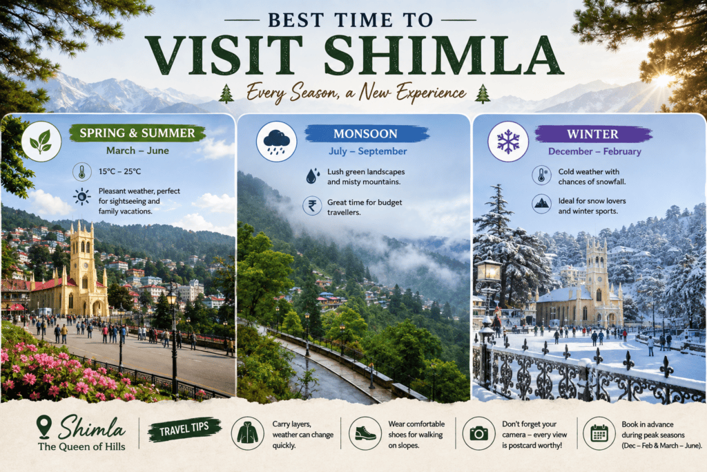 Shimla Best Time to Visit